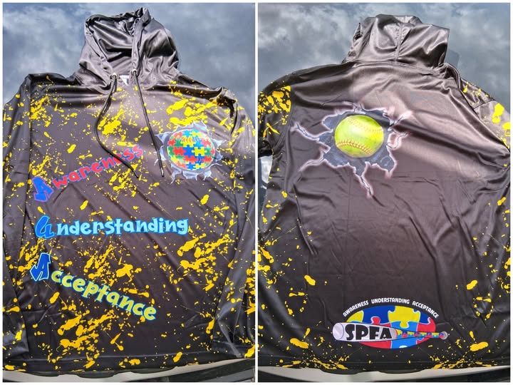 BP Hoodie - Black splatter